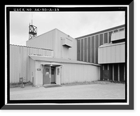 Historic Framed Print, Clear Air Force Station, Ballistic Missile Early Warning System Site II, One mile west of mile marker 293.5 on Parks Highway, 5 miles southwest of Anderson, Anderson, Denali Borough, AK - 23,  17-7/8" x 21-7/8"