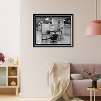 Historic Framed Print, Clear Air Force Station, Ballistic Missile Early Warning System Site II, One mile west of mile marker 293.5 on Parks Highway, 5 miles southwest of Anderson, Anderson, Denali Borough, AK - 34,  17-7/8" x 21-7/8"