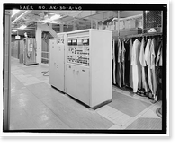 Historic Framed Print, Clear Air Force Station, Ballistic Missile Early Warning System Site II, One mile west of mile marker 293.5 on Parks Highway, 5 miles southwest of Anderson, Anderson, Denali Borough, AK - 60,  17-7/8" x 21-7/8"