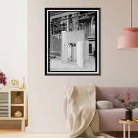 Historic Framed Print, Clear Air Force Station, Ballistic Missile Early Warning System Site II, One mile west of mile marker 293.5 on Parks Highway, 5 miles southwest of Anderson, Anderson, Denali Borough, AK - 70,  17-7/8" x 21-7/8"