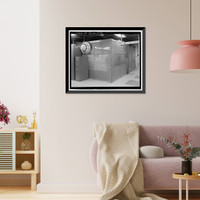 Historic Framed Print, Clear Air Force Station, Ballistic Missile Early Warning System Site II, One mile west of mile marker 293.5 on Parks Highway, 5 miles southwest of Anderson, Anderson, Denali Borough, AK - 76,  17-7/8" x 21-7/8"