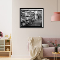 Historic Framed Print, Clear Air Force Station, Ballistic Missile Early Warning System Site II, One mile west of mile marker 293.5 on Parks Highway, 5 miles southwest of Anderson, Anderson, Denali Borough, AK - 83,  17-7/8" x 21-7/8"
