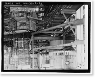 Historic Framed Print, Clear Air Force Station, Ballistic Missile Early Warning System Site II, One mile west of mile marker 293.5 on Parks Highway, 5 miles southwest of Anderson, Anderson, Denali Borough, AK - 91,  17-7/8" x 21-7/8"