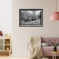 Historic Framed Print, Stampede Gold Mine, Kantishna, Denali Borough, AK - 15,  17-7/8" x 21-7/8"