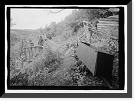 Historic Framed Print, Stampede Gold Mine, Kantishna, Denali Borough, AK - 31,  17-7/8" x 21-7/8"