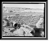 Historic Framed Print, Petrified Forest National Park Roads & Bridges, Holbrook, Navajo County, AZ - 16,  17-7/8" x 21-7/8"