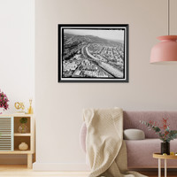 Los Angeles River Bridges, Los Angeles, Los Angeles County, CA - 3, Historic Print