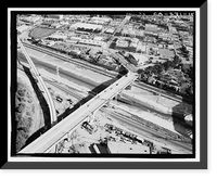 Los Angeles River Bridges, Los Angeles, Los Angeles County, CA - 13, Antique Wall Art