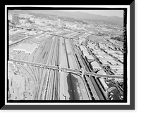 Los Angeles River Bridges, Los Angeles, Los Angeles County, CA - 25, Historic Print