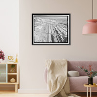 Los Angeles River Bridges, Los Angeles, Los Angeles County, CA - 25, Historic Print