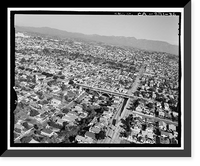 Los Angeles River Bridges, Los Angeles, Los Angeles County, CA - 34, Vintage Print