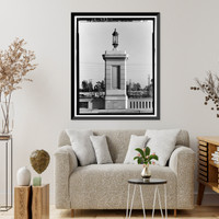 Fletcher Drive Bridge, Spanning Los Angeles River, Los Angeles, Los Angeles County, CA, Antique Poster
