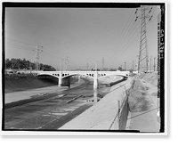 North Main Street Bridge, Los Angeles, Los Angeles County, CA, Historic Reproduction