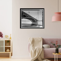 Fourth Street Viaduct, Spanning Los Angeles River, Los Angeles, Los Angeles County, CA - 6 Classic, Vintage Poster