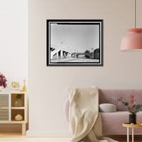 Fourth Street Viaduct, Spanning Los Angeles River, Los Angeles, Los Angeles County, CA - 12, Antique Wall Art