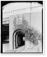 Historic Framed Print, Sunset Boulevard Bridge, Spanning Silver Lake Boulevard, Los Angeles, Los Angeles County, CA - 2,  17-7/8" x 21-7/8"