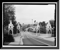 Franklin Avenue Bridge, Los Angeles, Los Angeles County, CA, Vintage Wall Art