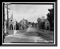 Franklin Avenue Bridge, Los Angeles, Los Angeles County, CA - 5, Vintage Print