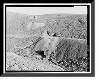 Historic Framed Print, Skidoo Mine, Park Route 38 (Skidoo Road), Death Valley Junction, Inyo County, CA,  17-7/8" x 21-7/8"