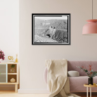 Historic Framed Print, Skidoo Mine, Park Route 38 (Skidoo Road), Death Valley Junction, Inyo County, CA,  17-7/8" x 21-7/8"