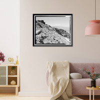 Historic Framed Print, Skidoo Mine, Park Route 38 (Skidoo Road), Death Valley Junction, Inyo County, CA - 8,  17-7/8" x 21-7/8"