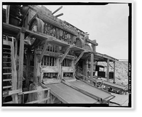 Historic Framed Print, Skidoo Mine, Park Route 38 (Skidoo Road), Death Valley Junction, Inyo County, CA - 16,  17-7/8" x 21-7/8"