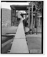 Historic Framed Print, Skidoo Mine, Park Route 38 (Skidoo Road), Death Valley Junction, Inyo County, CA - 35,  17-7/8" x 21-7/8"