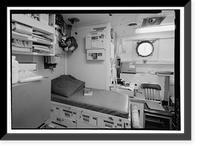 Historic Framed Print, U.S. Coast Guard Cutter BUTTONWOOD, Yerba Buena Island, San Francisco, San Francisco County, CA - 22,  17-7/8" x 21-7/8"