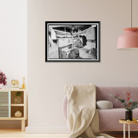 Historic Framed Print, U.S. Coast Guard Cutter BUTTONWOOD, Yerba Buena Island, San Francisco, San Francisco County, CA - 29,  17-7/8" x 21-7/8"