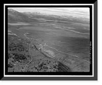 Historic Framed Print, Los Angeles Aqueduct, From Lee Vining Intake (Mammoth Lakes) to Van Norman Reservoir Complex (San Fernando Valley), Los Angeles, Los Angeles County, CA - 27,  17-7/8" x 21-7/8"
