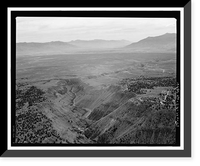 Historic Framed Print, Los Angeles Aqueduct, From Lee Vining Intake (Mammoth Lakes) to Van Norman Reservoir Complex (San Fernando Valley), Los Angeles, Los Angeles County, CA - 33,  17-7/8" x 21-7/8"