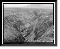 Historic Framed Print, Los Angeles Aqueduct, From Lee Vining Intake (Mammoth Lakes) to Van Norman Reservoir Complex (San Fernando Valley), Los Angeles, Los Angeles County, CA - 34,  17-7/8" x 21-7/8"