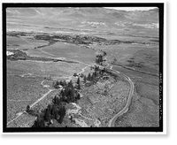 Historic Framed Print, Los Angeles Aqueduct, From Lee Vining Intake (Mammoth Lakes) to Van Norman Reservoir Complex (San Fernando Valley), Los Angeles, Los Angeles County, CA - 41,  17-7/8" x 21-7/8"