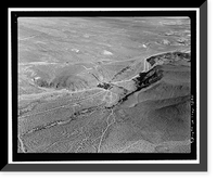 Historic Framed Print, Los Angeles Aqueduct, From Lee Vining Intake (Mammoth Lakes) to Van Norman Reservoir Complex (San Fernando Valley), Los Angeles, Los Angeles County, CA - 57,  17-7/8" x 21-7/8"