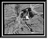 Historic Framed Print, Los Angeles Aqueduct, From Lee Vining Intake (Mammoth Lakes) to Van Norman Reservoir Complex (San Fernando Valley), Los Angeles, Los Angeles County, CA - 61,  17-7/8" x 21-7/8"