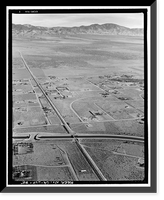 Historic Framed Print, Los Angeles Aqueduct, From Lee Vining Intake (Mammoth Lakes) to Van Norman Reservoir Complex (San Fernando Valley), Los Angeles, Los Angeles County, CA - 85,  17-7/8" x 21-7/8"