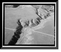Historic Framed Print, Los Angeles Aqueduct, From Lee Vining Intake (Mammoth Lakes) to Van Norman Reservoir Complex (San Fernando Valley), Los Angeles, Los Angeles County, CA - 86,  17-7/8" x 21-7/8"