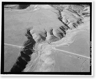 Historic Framed Print, Los Angeles Aqueduct, From Lee Vining Intake (Mammoth Lakes) to Van Norman Reservoir Complex (San Fernando Valley), Los Angeles, Los Angeles County, CA - 86,  17-7/8" x 21-7/8"