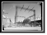 Los Angeles Aqueduct, Control Gorge Power Plant, Los Angeles, Los Angeles County, CA - 3, Antique Poster