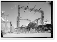 Los Angeles Aqueduct, Control Gorge Power Plant, Los Angeles, Los Angeles County, CA - 3, Antique Poster