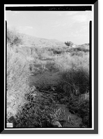 Historic Framed Print, Los Angeles Aqueduct, Aqueduct Intake, Los Angeles, Los Angeles County, CA - 6,  17-7/8" x 21-7/8"