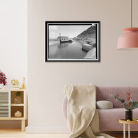 Los Angeles Aqueduct, Alabama Gates, Los Angeles, Los Angeles County, CA - 2, Historic Print