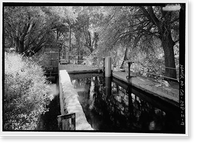 Historic Framed Print, Los Angeles Aqueduct, Cottonwood Power Plant, Los Angeles, Los Angeles County, CA - 9,  17-7/8" x 21-7/8"