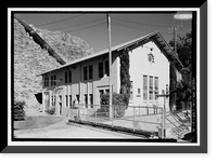 Los Angeles Aqueduct, Haiwee Power Plant, Los Angeles, Los Angeles County, CA - 2, Vintage Print