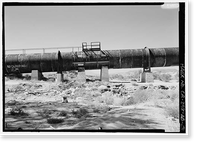 Los Angeles Aqueduct, Antelope Valley, Los Angeles, Los Angeles County, CA - 2, Antique Wall Art