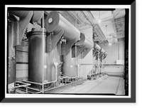 Historic Framed Print, Los Angeles Aqueduct, San Francisquito Number 1, Los Angeles, Los Angeles County, CA - 13,  17-7/8" x 21-7/8"