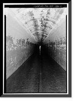 Los Angeles Aqueduct, Tunnel Interior, Los Angeles, Los Angeles County, CA Classic, Historic Print