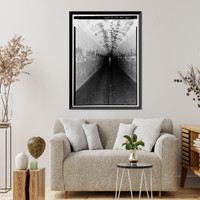Los Angeles Aqueduct, Tunnel Interior, Los Angeles, Los Angeles County, CA Classic, Historic Print