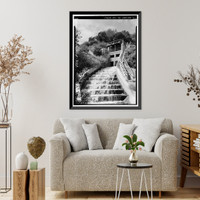Los Angeles Aqueduct, Cascades Structures, Los Angeles, Los Angeles County, CA, Antique Poster