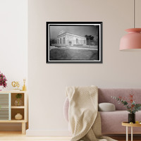 Los Angeles Aqueduct, Garvanza Pump Station, Los Angeles, Los Angeles County, CA, Antique Wall Art
